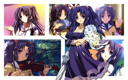 flowers - anime, the anime, clannad, kotomi ichinose