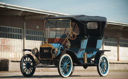 Ford - ford, car, old, model t