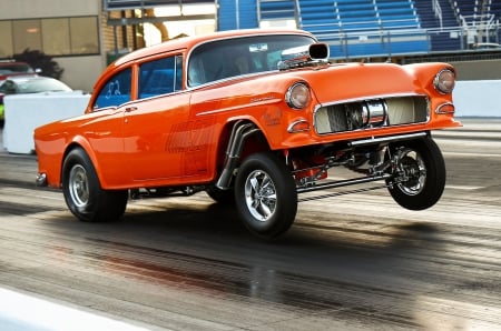 1955-Chevy-Gasser - Track, Bowtie, GM, Classic