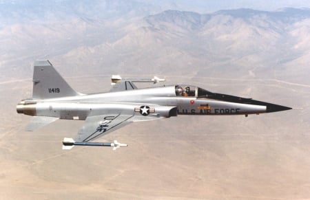 Northrop F-5 Freedom Fighter - Jet, US Air Force, Jets, United States Air Force, F5, F5 Freedom Fighter