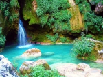 Turquoise Waterfall