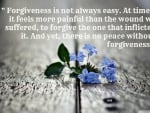 Forgiveness