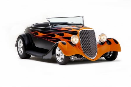 2015 America's Most Beautiful 1933 Ford Roadster  - conv, flames, hotrod, classic, black