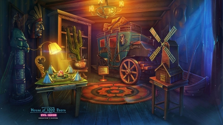 House of 1000 Doors 4 - Evil Inside07 - hidden object, cool, video games, fun, puzzle