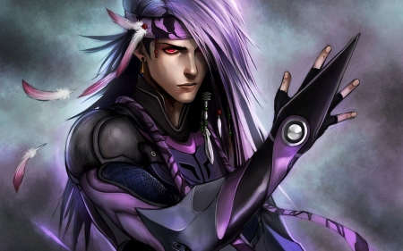 Caius Ballad - Warrior, Purple, Final Fantasy, Video Games