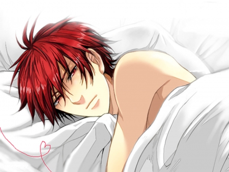 Good Morning - yaoi, anime, redhead, manga