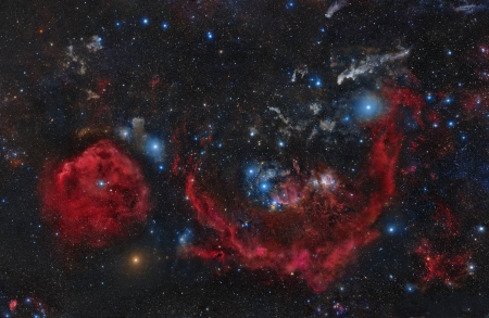 The Clouds of Orion the Hunter - fun, stars, galaxy, cool, space