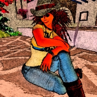 Cowgirl Art