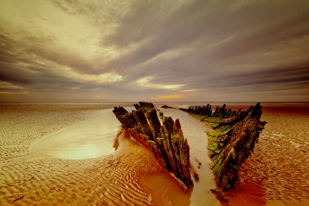 sea - nature, ocean, sunset, sea