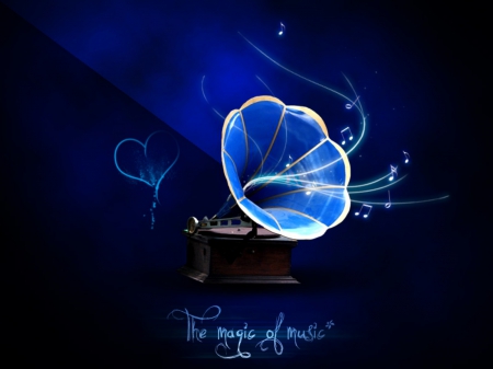 THE MAGIC OF MUSIC - Other & Abstract Background Wallpapers on Desktop