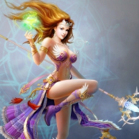 Beautiful Sorceress