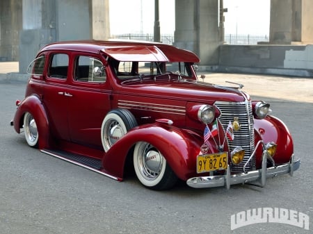 1938 Chevrolet - lowrider, cruiser, chevy, slammed, lowered