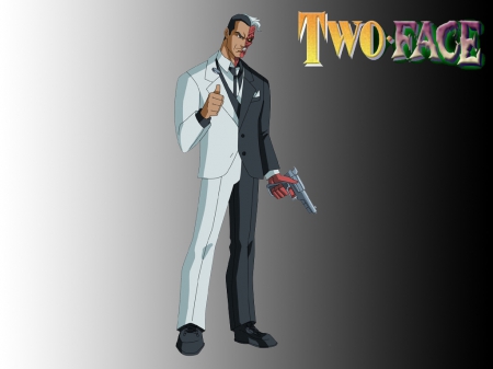 Two Face - villains, comics, two face, dc comics, superheroes