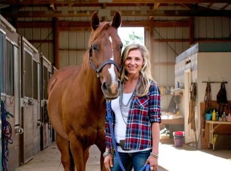 My Big Pet - women, style, fun, girls, models, female, cowgirls, western, horses, blondes, ranch, barns