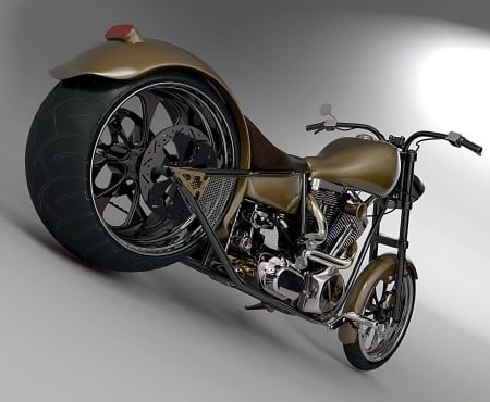 Harley Davidson - bike, motorcycle, chopper, harley