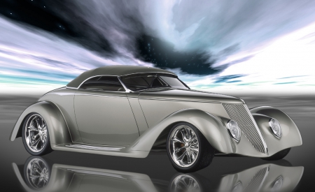 Ford Roadster - ford, car, custom, roadster