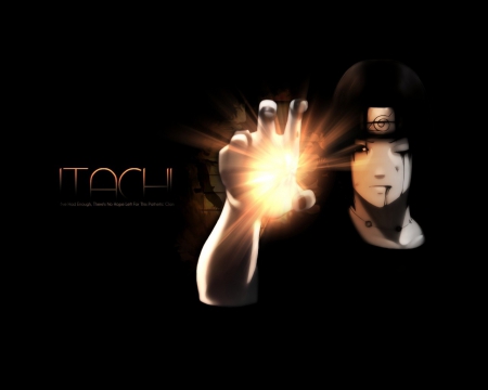 Itachi - naruto, anime, manga, light