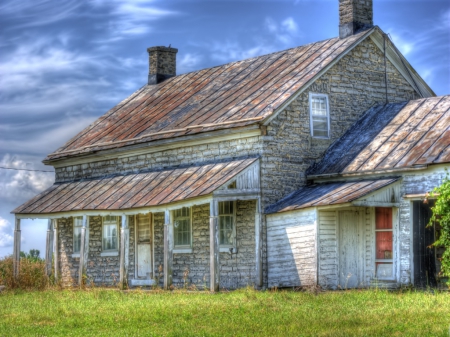 Abandoned Country House - abandoned houses, old houses, houses, architecture