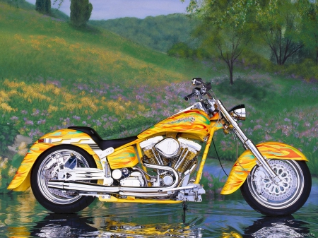 Harley Davidson - harley, cruiser, bike, motorcycle