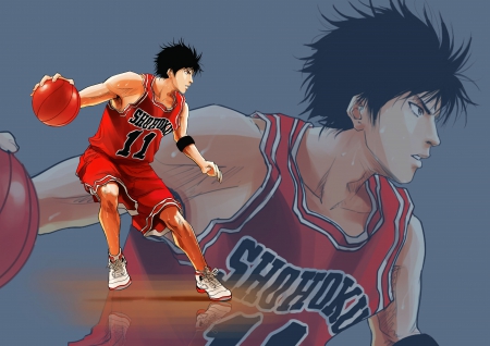 Rukawa Kaede - basketball, anime, slam dunk, manga