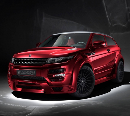 Hamann car - monster, red, dark, car hamann