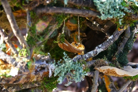 Fairy hammock - branches, fantasy, tales, hammock, fairyland