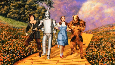 'We're off to see the wizard'.....'lol' - dorothy, people, movie, wizard of oz