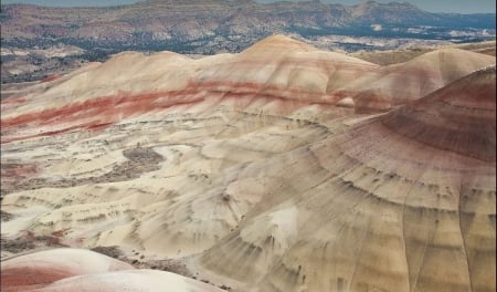 Painted Hills - nature, fun, cool, mountains, desert