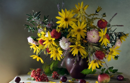 Spring Colors - flowers, yellow, still life, colors