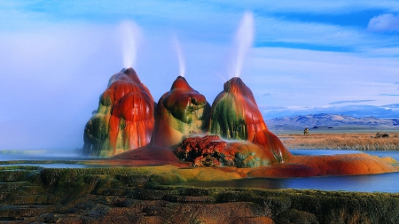 nature - geyser, amazing places, park, Fantasy Arts