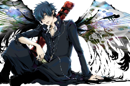 Okumura Rin - Manga, Blue Exorcist, Anime, Demon