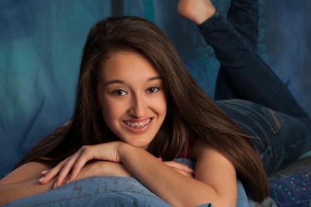 Beauty In Blue Jeans - female, people, woman, model