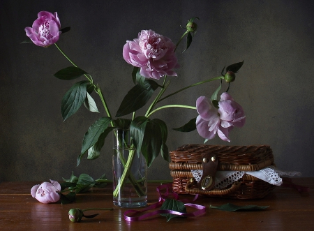 Purple - purple, flowers, still life, lovely