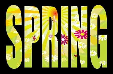 Spring Banner - flowers, refresh, banner, spring