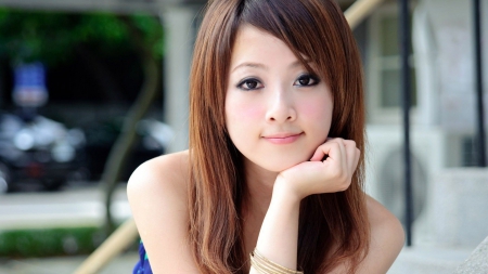 thai girl - girl, face, asian, thai