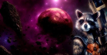 Rocket - rocket, movie, guardians, galaxy