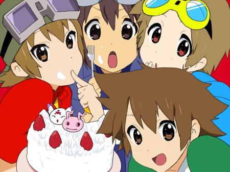 K-On - k-on, groyp, cute, cak