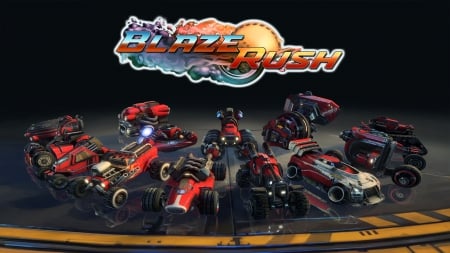 BlazeRush - game, blazerush, racing, videogame