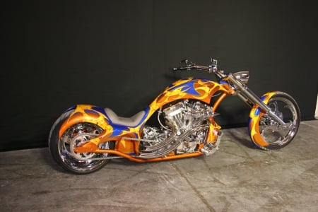 Kustom Harley - bike, motorcycle, chopper, harley