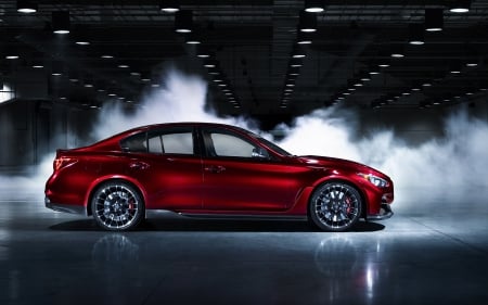 infiniti q50 eau rouge concept - rouge, infiniti, eau, concept