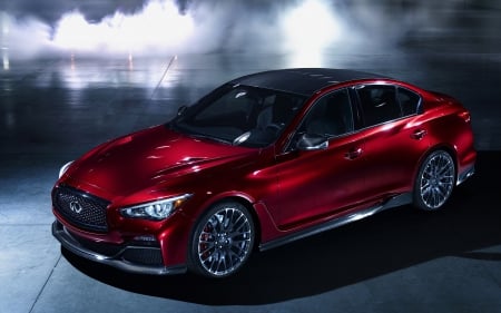 infiniti q50 eau rouge concept - rouge, infiniti, eau, concept