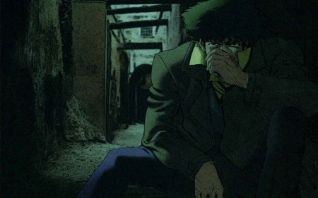 Spike Spiegel - anime, suit, cowboy bebop, manga