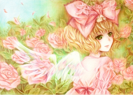 Anime Girl - anime, girl, pink, cute