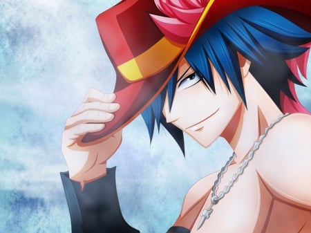 Gray Fullbuster - Manga, Anime, Fairy Tail, Gangster