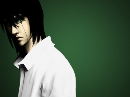 Ulquiorra Cifer - Manga, Spiritual, Anime, Green