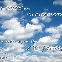 Clouds are His Chariots