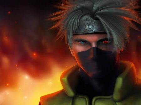 Kakashi Hatake - Manga, Mask, Naruto, Anime