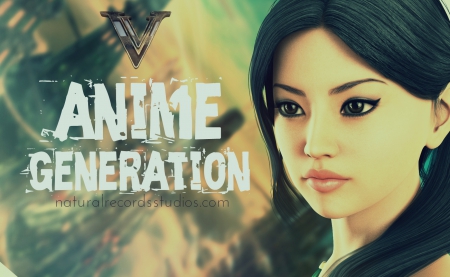 Julia - anime generation, 3d, anime, natural records studios