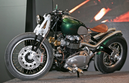 Triumph custom - style, not for sale, cool, speed