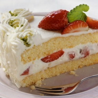 Strawberry Cream Cake